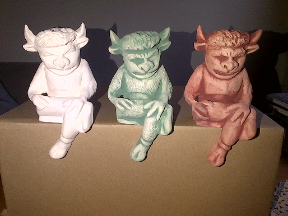 Lincoln Imps by Peterson Pottery Studio